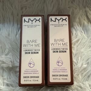 NYX Bare With Me Luminous Tinted Skin Serum - Sheer Coverage Deep